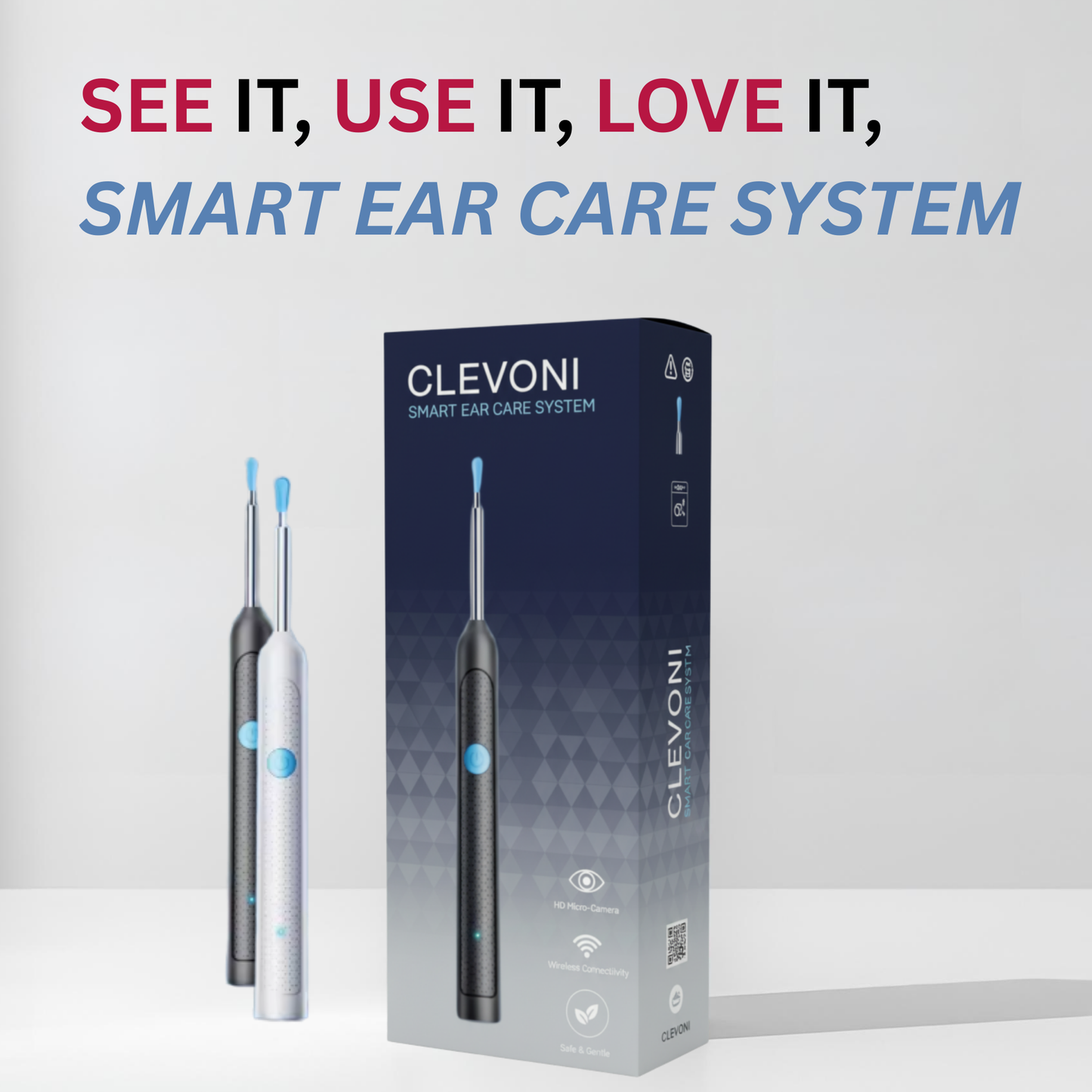 Clevoni ClearScope: Professional Grade Ear Care System